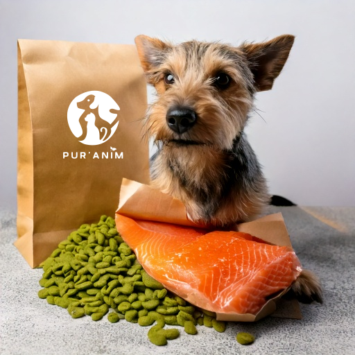 Croquettes bio saumon haricot vert